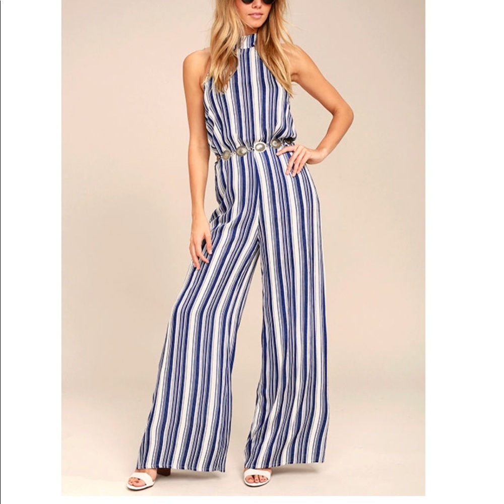 Lulus halter jump suit NEW w/ tags